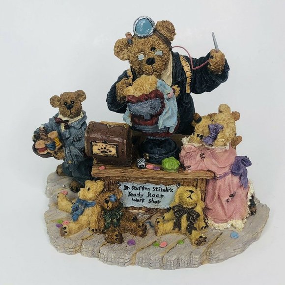 Boyds Bear Dr Stuffenstitch w/ Helpers Sewing Fig